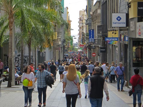 Calle del Castillo in Santa Cruz de Tenerife