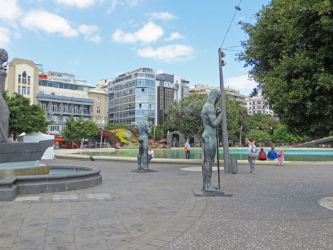 Plaza de España in Santa Cruz de Tenerife