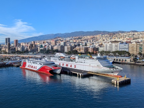 Ferry from Santa Cruz de Tenerife